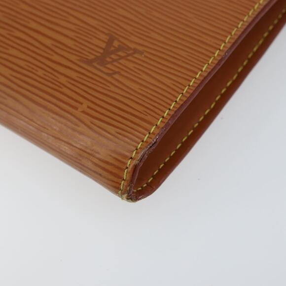 LOUIS VUITTON Epi Pochette Accessoires Accessory Pouch Brown M52953 Auth 152133 - Picture 9 of 16